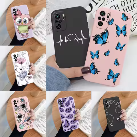 For Poco M5S PocoM5s M5 S Case Colorful Face Heart Soft TPU Fundas Shockproof Bumper Phone Back Cove