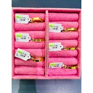 Emas 375 Cincin Cartier Kecil