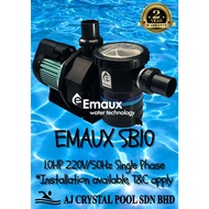 EMAUX SB10 Pump 1.0HP [Installation Available] [READY STOCK]