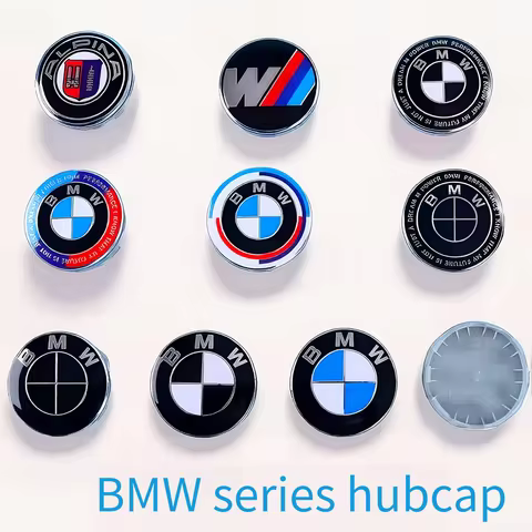4PCS 56mm 68mm Wheel Center Hub Cap Badge wheel Sticker decoration For BMW X1 X3 X5 E39 E46 E90 F20 