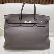 Birkin 40 8F Etain Togo 皮銀扣