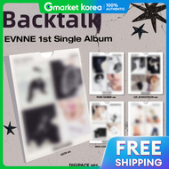 Set (Digipack 5 Types) Evnne - Backtalk (1St Single Album) Digipack