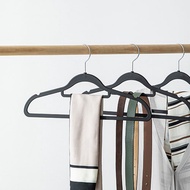 日本霜山 多功能橡膠止滑衣架-15入-多色可選