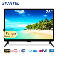 Sivatel TV Digital 26 inch FHD tv led 21 inch Televisi 【Model Diskon