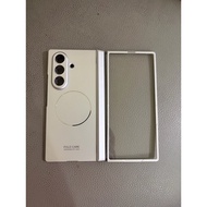 PRELOVED SILVER Case Compatible For Samsung Galaxy Z Fold 7 5G - Slim Casing Magsafe Fold7 Case