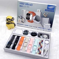 H92ultra3 Smart Watch Bluetooth Headset Set Multifunctional Smart Watch Long Battery Life Huaqiangbe
