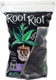 Root Riot Plant Starter Cubes Made from Sphagnum Peat Moss. Ideal for Cuttings and Seeds, Designed t