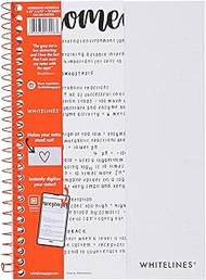Roaring Spring Whitelines Dot Ruled Spiral Bullet Journal, Digitally Download Your Notes, FREE App, 