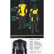 Motorcycle Waist Guard Armor Shock-resistant Off-Road Armor Motorcycle Armor Back Guard Elbow Guard 