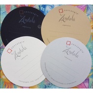 Zendala Blank White / Black / Renaissance / Gray art paper - (10 pcs)Original Zentangle art paper