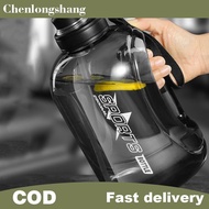 chenlongshang 2800ML Sports Water Bottle Large-capacity Gym Fitness Kettle Big-belly Water Cup With 