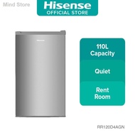 ❉✎▲Hisense Single Door Refrigerator/Fridge (110L) RR120D4AGN