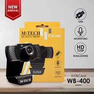 Mtech WB400 720P Webcam Built In Microphone