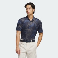 adidas Golf Ultimate365 Printed Mesh Polo Shirt Men Blue JN9074