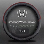 เคสพวงมาลัยหนังสำหรับฮอนด้าซีวิคซีอาร์วี CRV CURVE City Rs 150 REX 5 Jazz Wave FC Crosstour Pilot Od