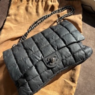 Chanel Vintage 中古尼龍冰格包