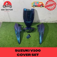 HLD SUZUKI V100 BODY COVER SET HAYABUSA BLUE