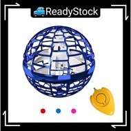 Permainan Budak Sensor UFO / Mini UFO Drone Flying Ball Soaring Spinner Endless Led Fidget Toys Spin