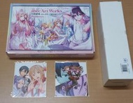 Sword Art Online刀劍神域abec畫集 Wanderers 特裝版 +特典滑鼠墊+迷你色紙風圖卡