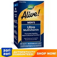 Nature's Way Alive! Men's Once Daily Ultra Potency Vitamins Multi-Vitamin 60 tablets