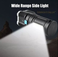 COB側燈多功能強光手電筒LED便攜式家用USB充電手電筒New cob side light multifunctional strong light flashlight led portable household USB rechargeable flashlight