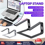 [SG Seller] Aluminium Laptop Stand Portable Holder Rack Notebook Bracket Stand Portable Desktop Stand