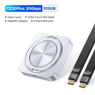 ORICO SSD พกพาเมกะไบต์/วินาที2050พร้อมขาตั้ง USB3.2 Gen2 512GB/1TB/2TB 4K 120fps บันทึกโดยตรง36o การ