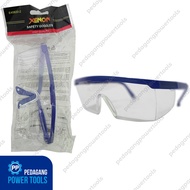 CLEAR SAFETY GLASSES CLEAR XENON WELDING GOOGLE E40620-2