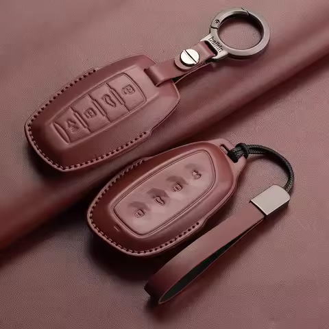 Leather Car Smart Key Case Cover For Haval Great Wall Hover H1 H4 H6 H7 H9 F5 F7 H2S GMW Jolion 2022