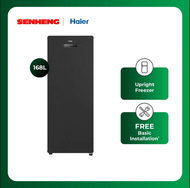 Haier HUR-181NE Upright Freezer R600A G168L Black Slate