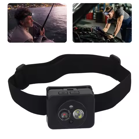 Head Video Camera Wearable Camera 1080P Resolution 2MP Pixels Sensor Wide Angle 6 Glass Lens for Mou