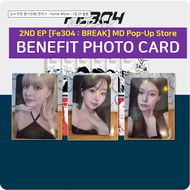 NMIXX 2ND EP [Fe304 : BREAK] MD Pop-Up Store, Benefit Card