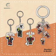 GANTUNGAN Keychain ROBLOX 99 Nights In The Forest Keychain/ - THE CULTIST PULU PULU (LAVA JUGGER UPD
