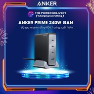 Bộ sạc nhanh Anker Prime 749 240W A2342 GaN hỗ trợ PD4.1 công suất 140W cổng Type C PPS2.0 - Bảo hàn