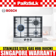 (PRE-ORDER) Bosch PCC6A5B90K(PUB) Stainless Steel Gas Hob (60cm)