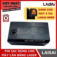 Pin sạc LAISAI dùng cho máy cân bằng laser 2 tia xanh LSG609S - Pin máy cân mực bắn cốt laze Laisai 