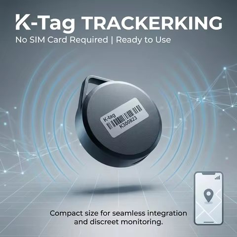 TRACKERKING KTAG Anti-theft Bluetooth Tracker, Compact for Discreet Use, AIR TAG1000mAh Battery for 