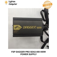 【USED】 FSP DAGGER PRO SDA2-850 850W PSU | 80+ GOLD | FULLY MODULAR | ATX | POWER SUPPLY