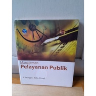 PUBLIC SERVICE MANAGEMENT BOOK BY A Binggi | Badu Ahmad