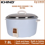 KHIND RICE COOKER 7.8L RC780