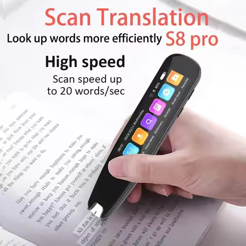 S8 pro Translation Pen Scan Reader Device Text Scanning Reading Translator Wifi 134 Languages Travel