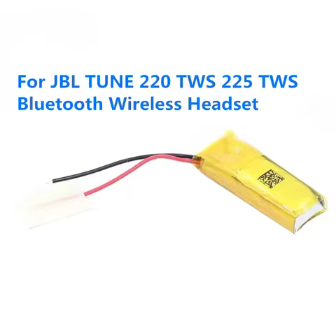 2pcs 3.85V 22mAh Battery For JBL TUNE 220 225 TWS 225TWS 220TWS TUNE220 TUNE225 TWS Bluetooth Headse