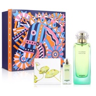 HERMES 愛馬仕 尼羅河花園禮盒(100ml+7.5ml+皂)