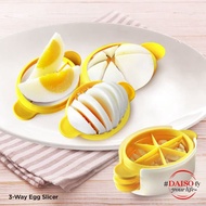 [D15] 3 Way Egg Slicer 3 in 1 Egg Slicer Cutter
