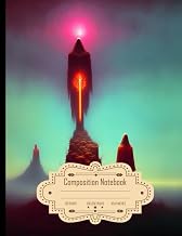Composition Notebook College Ruled: Lost Souls, In the Style of Beksinski, Size 8.5x11 Inches, 120 P