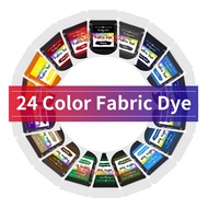 24color fabric dye tie dye color powder