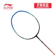 LI-NING WINDSTORM 72 BADMINTON RACQUET - BLACK/BLUE/ORANGE - AYPR034-4