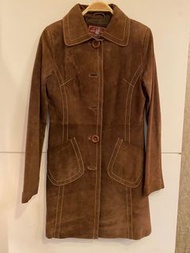 英國購入麂皮料質大衣外套🧥