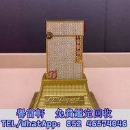 高̵ꙴ價̵ꙵ回̵ꙷ收̵ꙸ：都彭打火機L2大號純銅鍍金滿鑽/紅寶石 打火機，s.t.dupont 都彭，Cartier 卡地亚，Dunhill 登喜路，Piaget 伯爵，BVLGARI 寶格麗，PAT