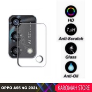 Tempered Glass Oppo A95 4G Screen Guard Camera Protector